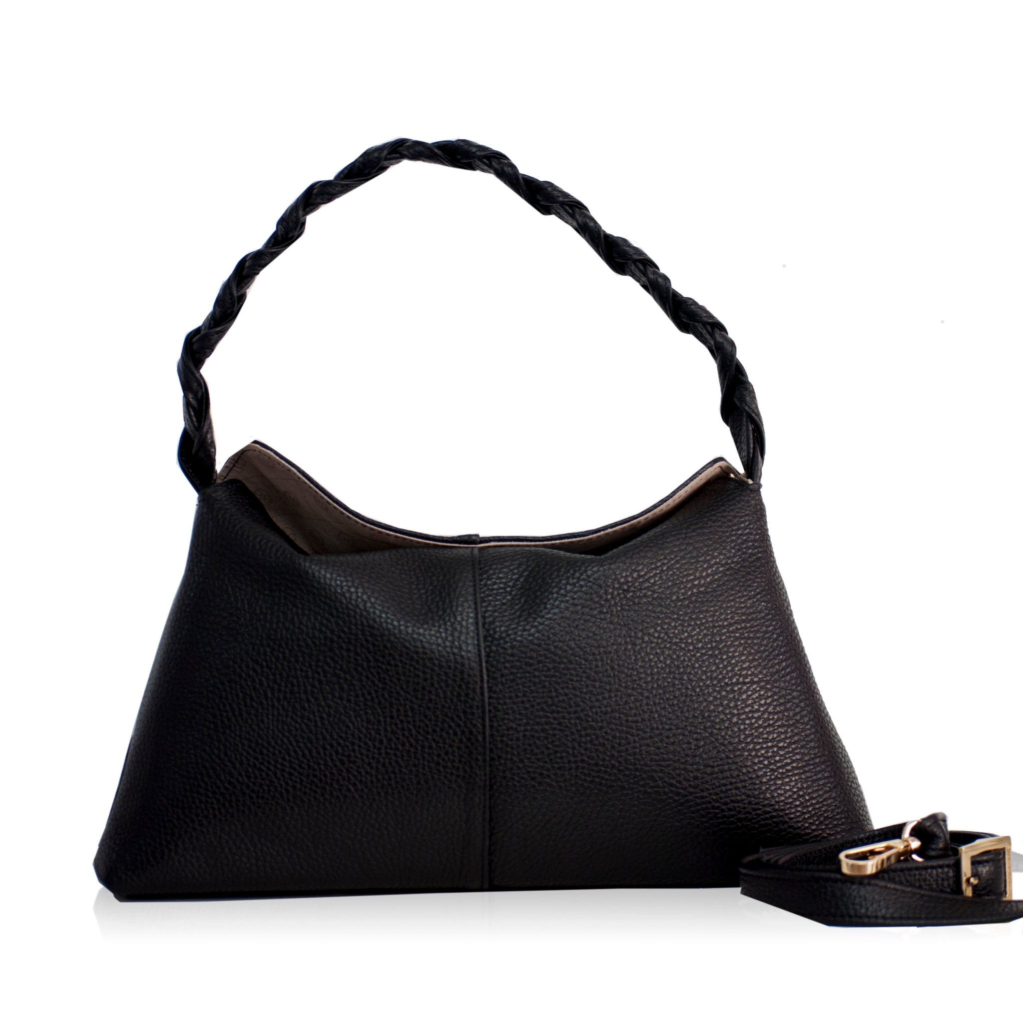 Margot Leather Handbag Black